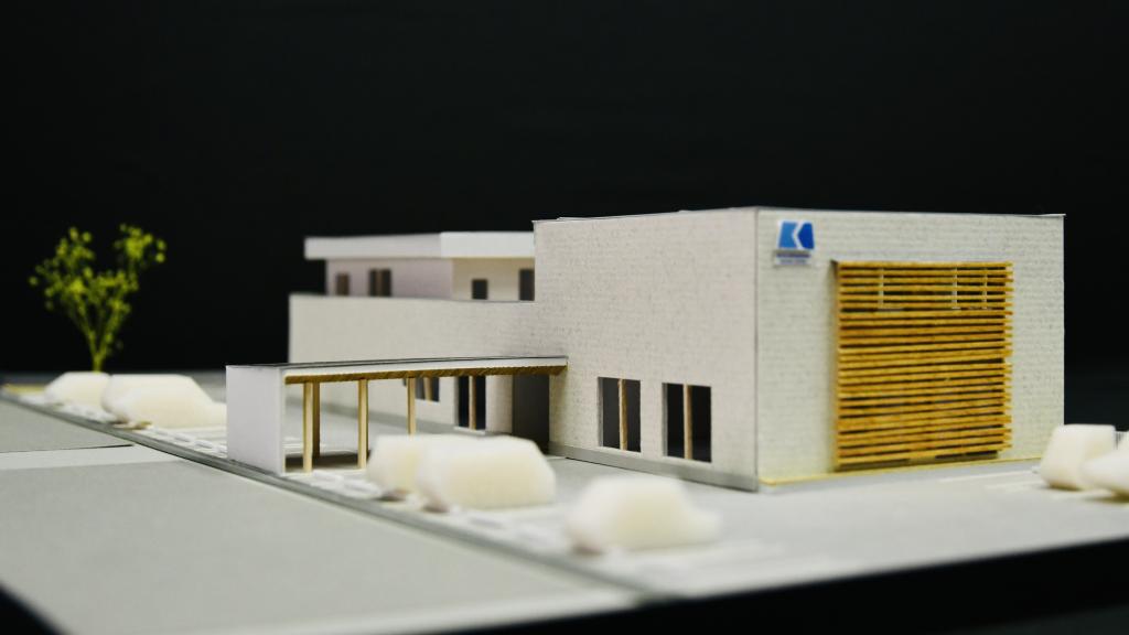 クリニックの建築模型